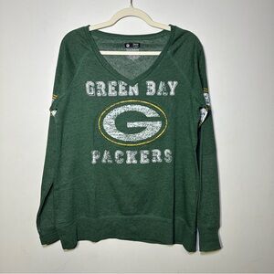 NFL Green Bay Packers Raglan Sleeve Sweatshirt Large June 2013
